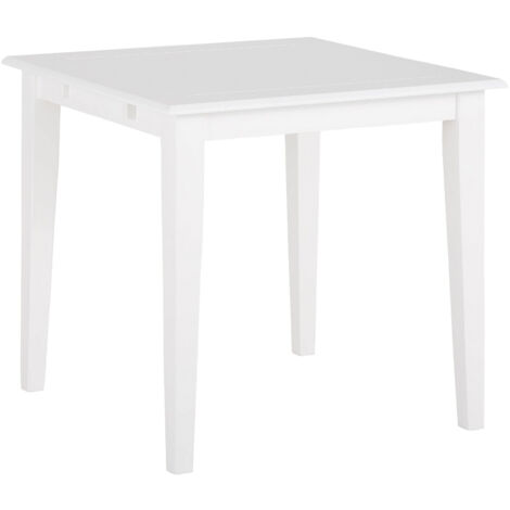 Fullerton Table à manger en MDF chêne blanc  4 personnes L80