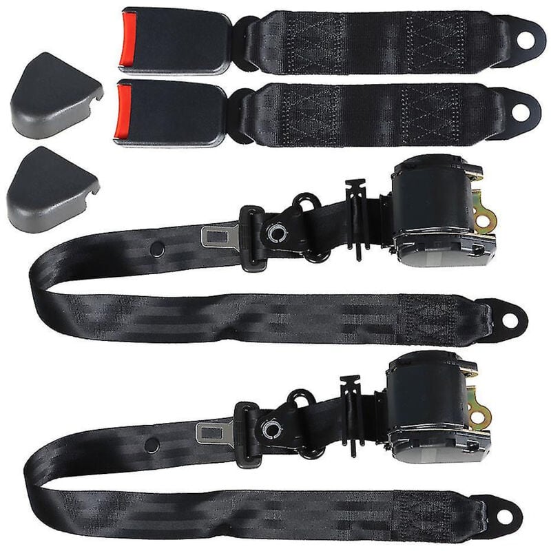 Linghhang - Fully automatic three-point seat belt car truck universal automatic retractable seat belt driver's seat belt