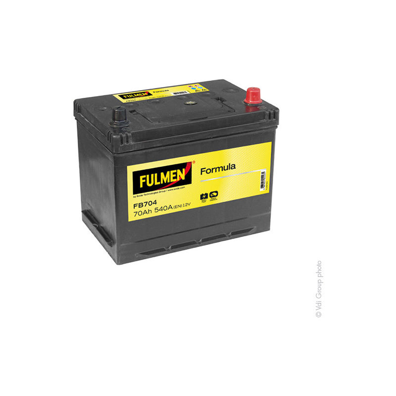 

Batería para coche Formula FB704 12V 70Ah 540A - Fulmen