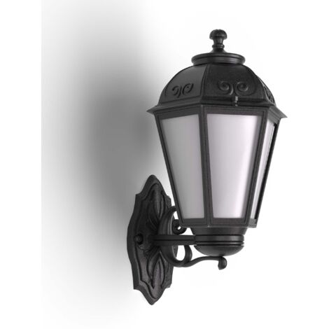 FUMAGALLI "BISSO/SABA" lanterne murale - E27 - IP55 - Noir