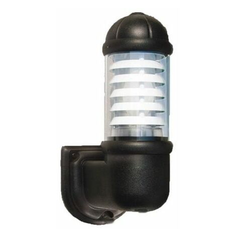 Fumagalli Mirella Lampda Applique Nera E27 da Esterno a Muro IP55