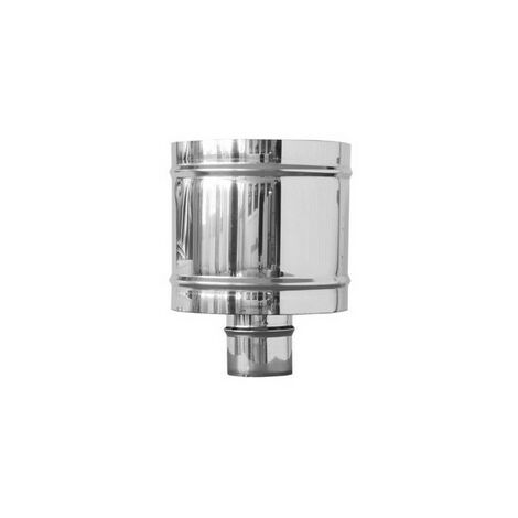 FUMAIOLO 4 VENTI CON BASE TONDA ZINCATO Misura: Diam. 100