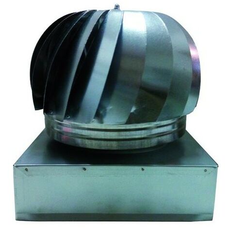 Fumaiolo Eolico in Acciaio Diam. 12-15-20 cm - size D 15