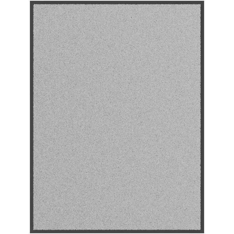 Fußmatte Grau 90x120 Cm Vidaxl