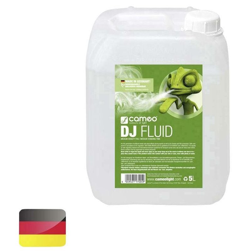 Liquide à fumée Cameo DJ Fluid 5 l S361011