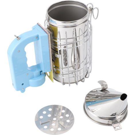 Fumeur de ruche électrique, poignée en plastique en acier inoxydable, équipement apicole pour apiculteur Apiculture A