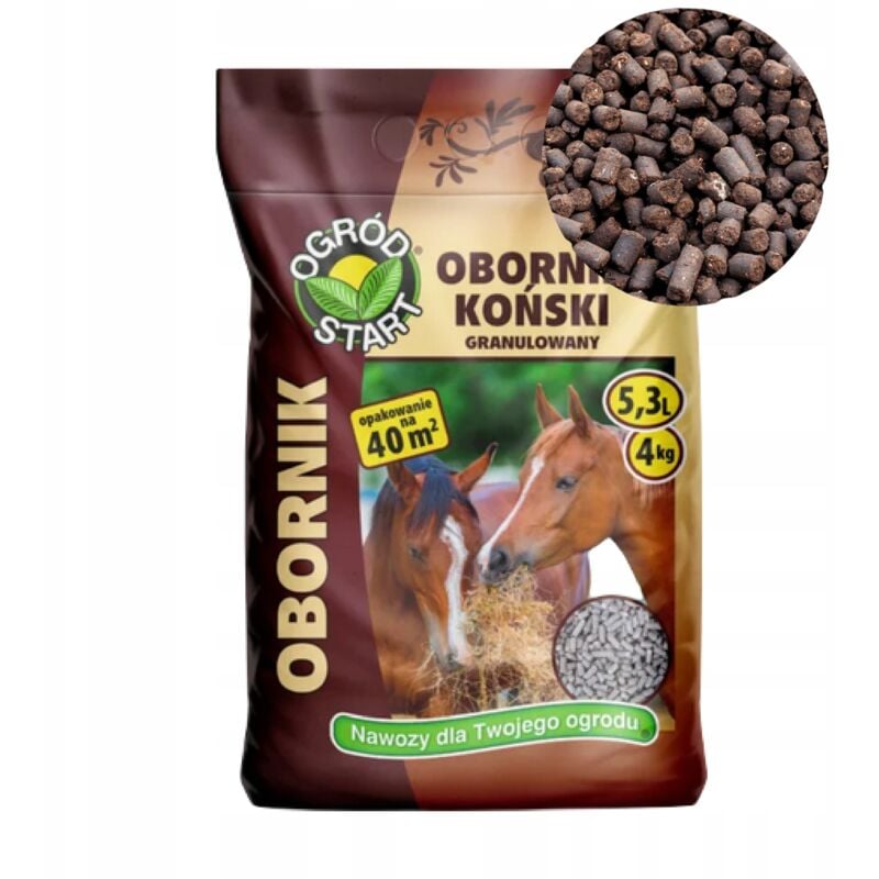 FUMIER DE CHEVAL GRANULÉ 5,3 L (4 kg) GARDEN START