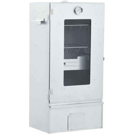 Fumoir de four à BBQ avec 1 kg de copeaux de bois 44,5x29x83 cm - The Living Store