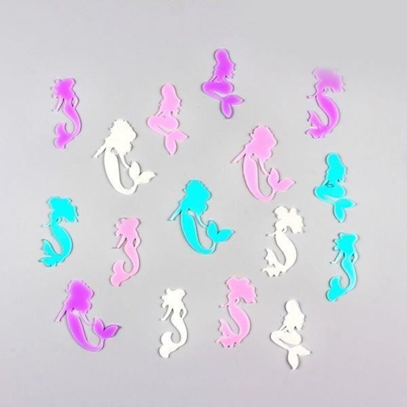 Fun Fluorescent Mermaids Junior Knows (Pack of 16) - 4029811396061