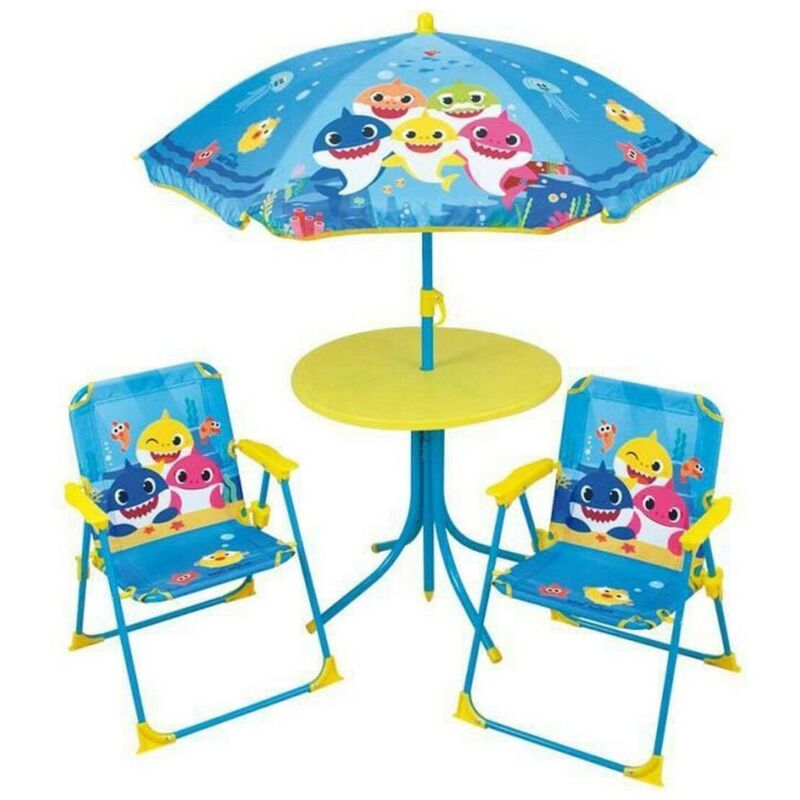 Cijep Fun House Baby Shark Gartenmöbelset Mit Sonnenschirm