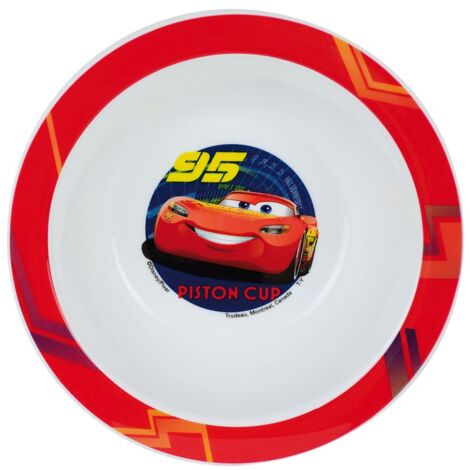 Fun House Disney Cars BOL Micro-ondable Ø 16 cm pour Enfant Ciotola a microonde per Bambini, Polipropilene, Blu, 16 x 16 x 4 cm