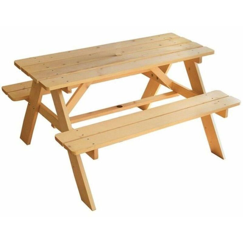 Cijep Fun-house Kindertisch 2023 Holz Natur Widerstandsfähig