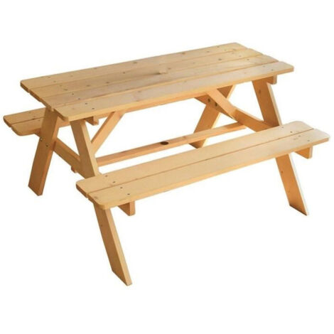 Fun-House Mesa Infantil 2023 Madera Natural Resistente