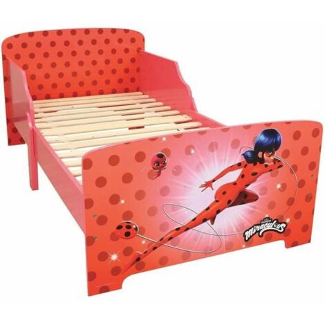 Fun House Miraculous Kinderbett Rot 140 x 70 cm