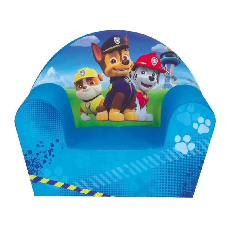 Les Tendances - Fun House Pat Patrouille fauteuil club en mousse pour enfant
