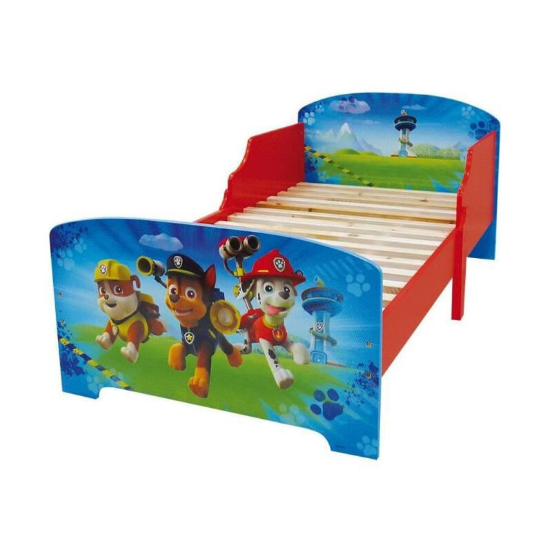 Les Tendances - Fun House Pat Patrouille lit pm avec lattes pour enfant