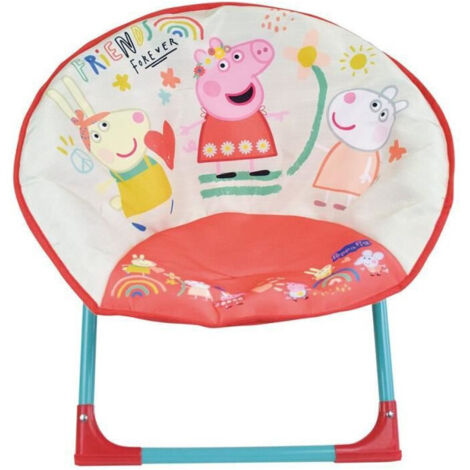 FUN HOUSE Peppa Pig Siege lune - Pliable - H.47 x l.54 x P.42 cm - Pour enfant