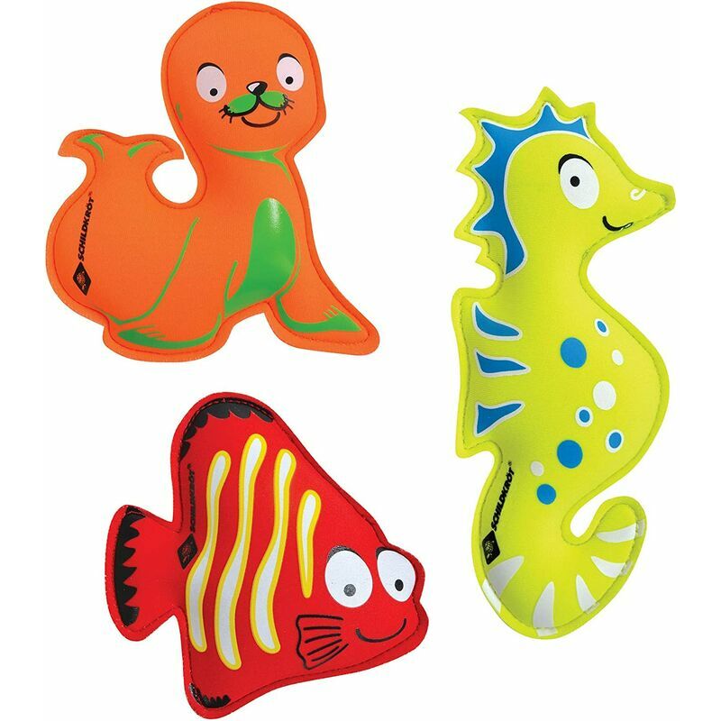 Fun Sports Set de 3 animaux aquatiques de plongée - Coloris aléatoire