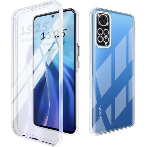 FUNDA 2 CARAS PARA XIAOMI REDMI NOTE 10 TRANSPARENTE
