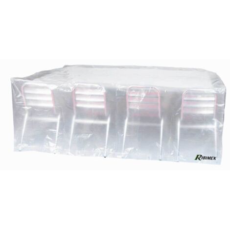 funda 90gr / m2 250x150x80cm para mesa y silla - prh090250x150 - ribiland -