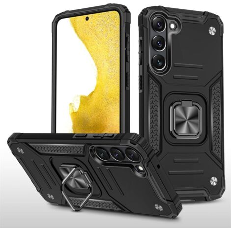 FUNDA ARMOR NEGRA PARA SAMSUNG GALAXY S22+ 5G