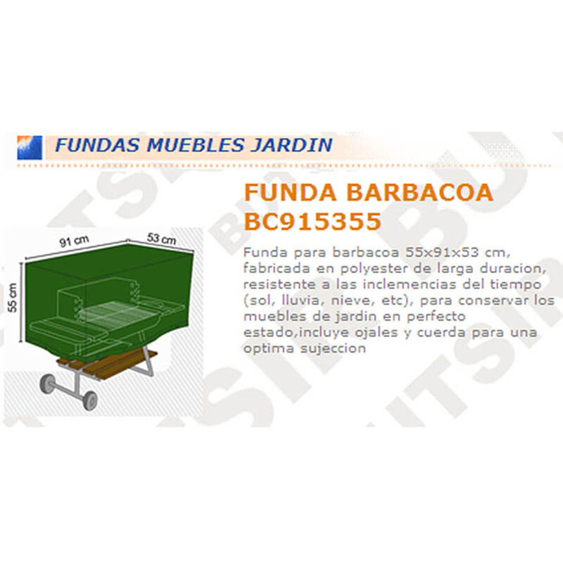 

FUNDA BARBACOA 91x55x53 CM