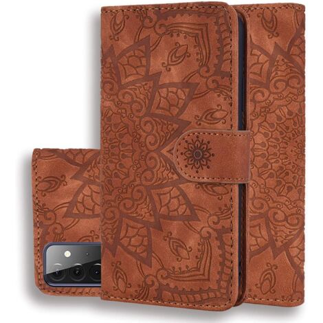 FUNDA CERRADA MARRÓN PARA SAMSUNG GALAXY A73 5G