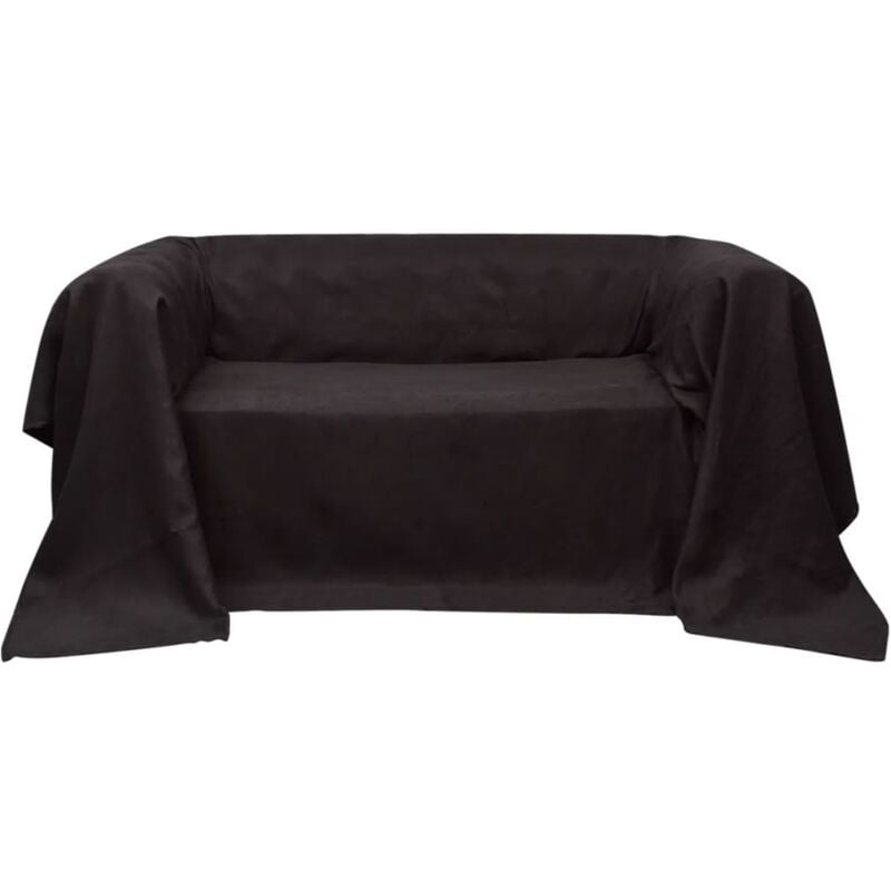 

Funda para Sofá de Micro-Gamuza Marrón 140x210 cm - Marrón - Vidaxl