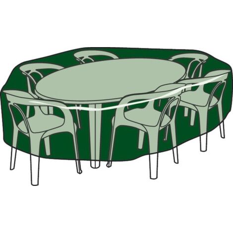 Funda protección cubre mesa y sillas ø120x90cm