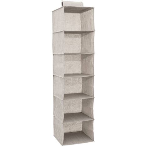 Funda de 6 compartimentos orga gris claro - 5five