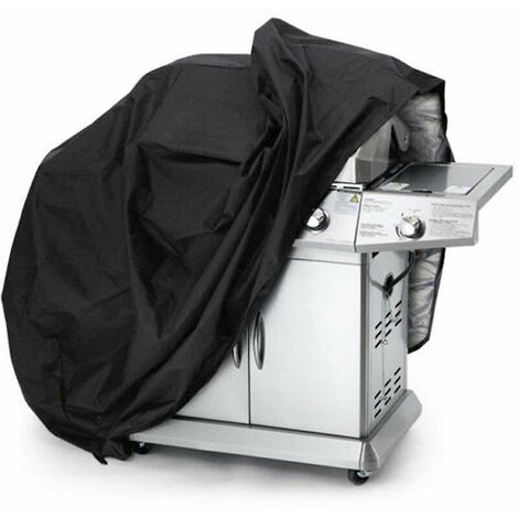 Funda de almacenamiento impermeable para parrilla (BBQ) NegroL / 170x61x117cm