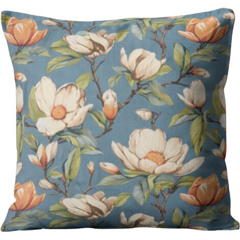 FUNDA DE ALMOHADA 40x40 JASKIEK PARA ALMOHADA 100% ALGODÓN POLACO GRUESO PREMIUM FLORES