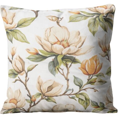 FUNDA DE ALMOHADA 40x40 JASKIEK PARA ALMOHADA 100% ALGODÓN POLACO GRUESO PREMIUM FLORES