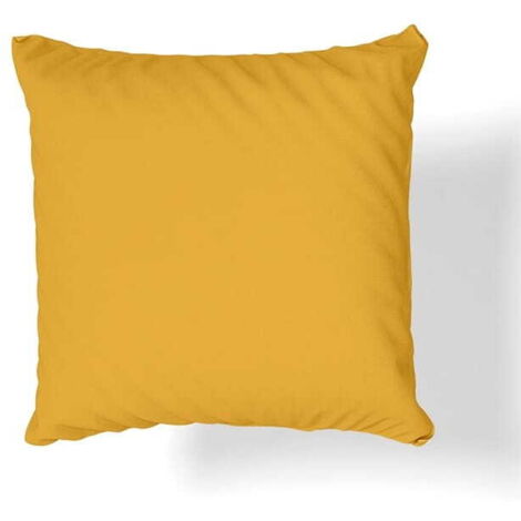 Funda de almohada de jersey 40x40 amarillo oscuro