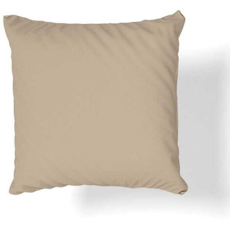 Funda de almohada de jersey 40x40 beige oscuro
