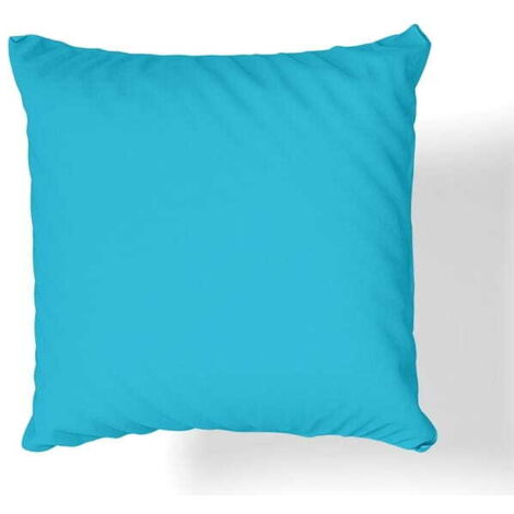 Funda de almohada de jersey 40x40 turquesa oscuro