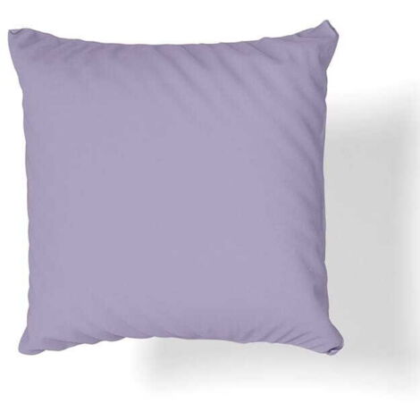 Funda de almohada de jersey 40x40 violeta morado claro
