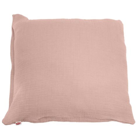 Funda de almohada de muselina, talla. 40x40 con cremallera