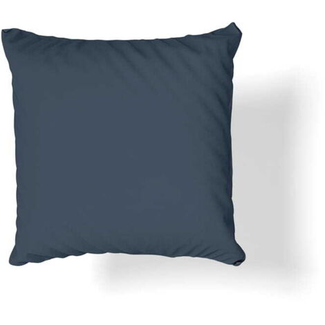 Funda de almohada de satén de algodón 40x40 grafito