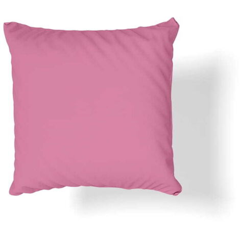 Funda de almohada de satén de algodón 40x40 rosa