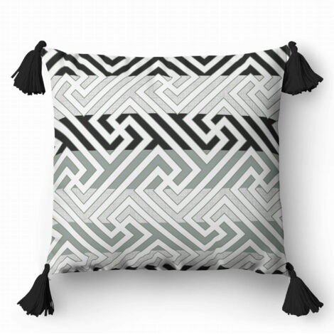 Funda de almohada decorativa 45x45 Mosaico étnico