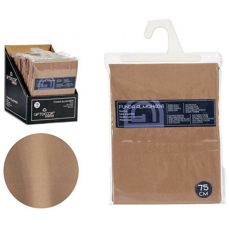 

Funda de almohada Marrón