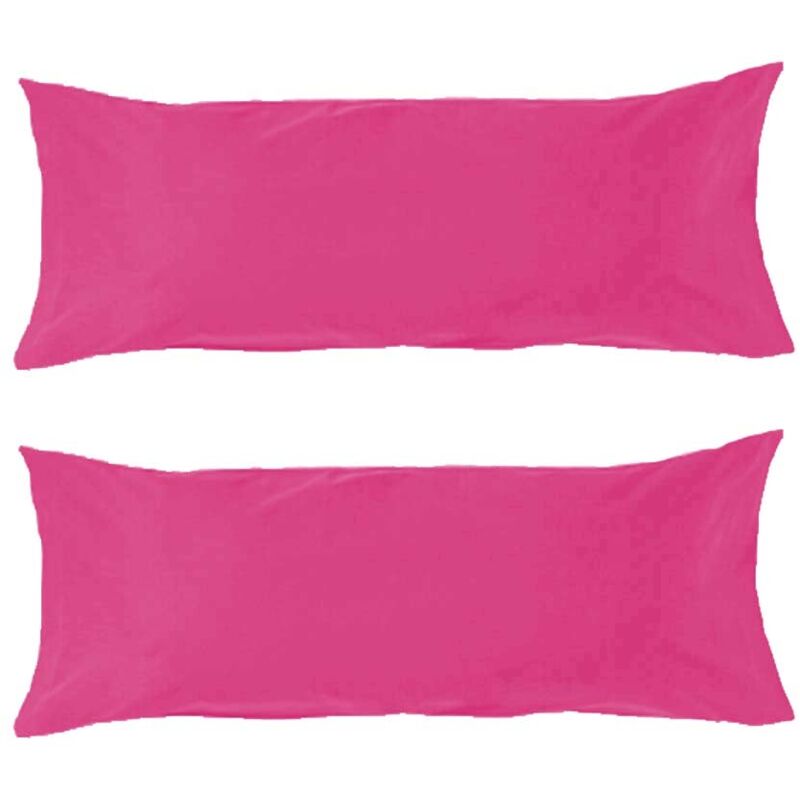 

Funda de almohada rosa de algodón y poliéster clásica para cama de 135 cm. Compra mínima 2 unid