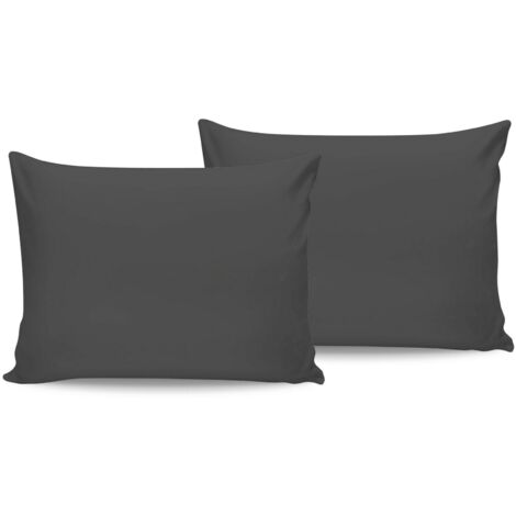 Funda de almohada Set Antracita