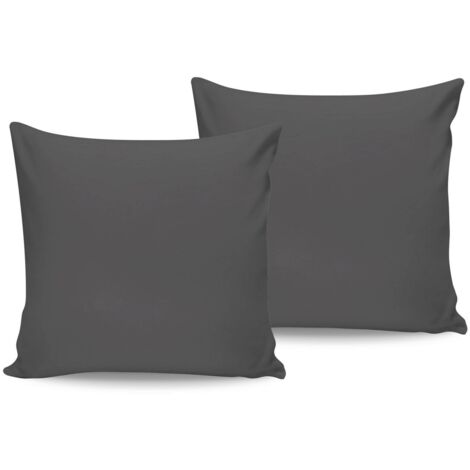 Funda de almohada Set Antracita