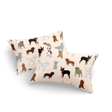 Funda de almohada Set Cream