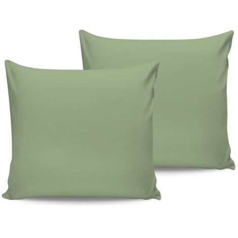 Funda de almohada Set Verde claro