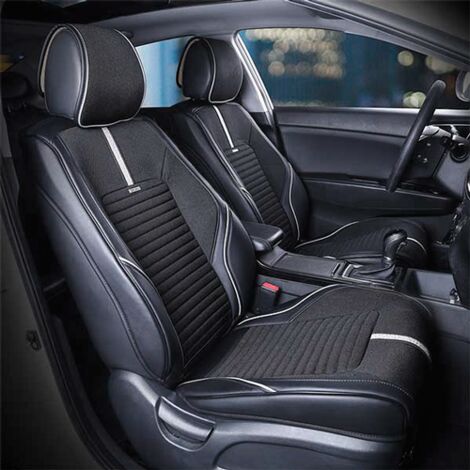 Funda de asiento de lujo modelo R3 - Negra