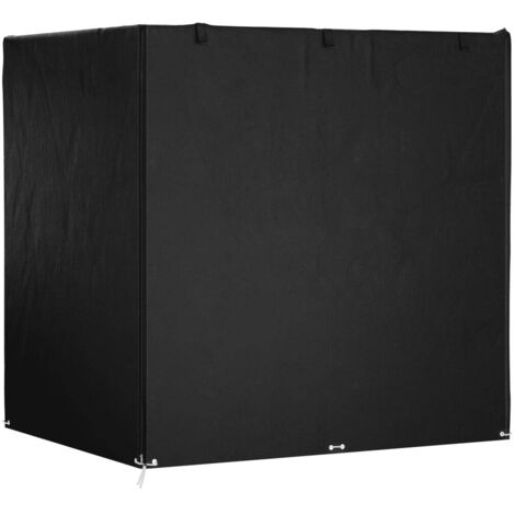 Funda de banco balancín 12 ojales polietileno 220x177x220 cm