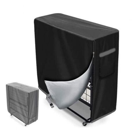 Funda de cama plegable impermeable y ajustable - Protector de cama plegable multifuncional, 99 x 38 x 114 cm, para uso en interiores y exteriores